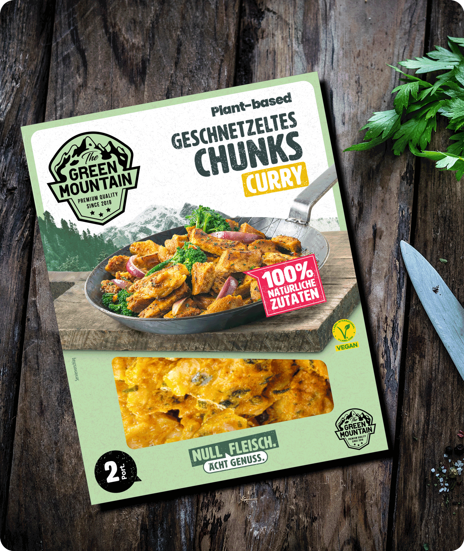 THE GREEN MOUNTAIN Curry Chunks