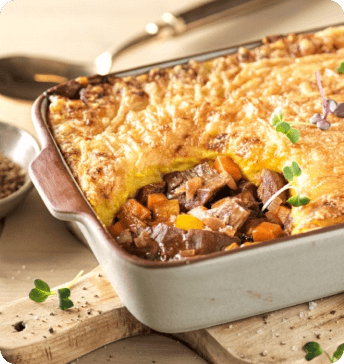 Shepherd’s Pie mit Beef Chunks