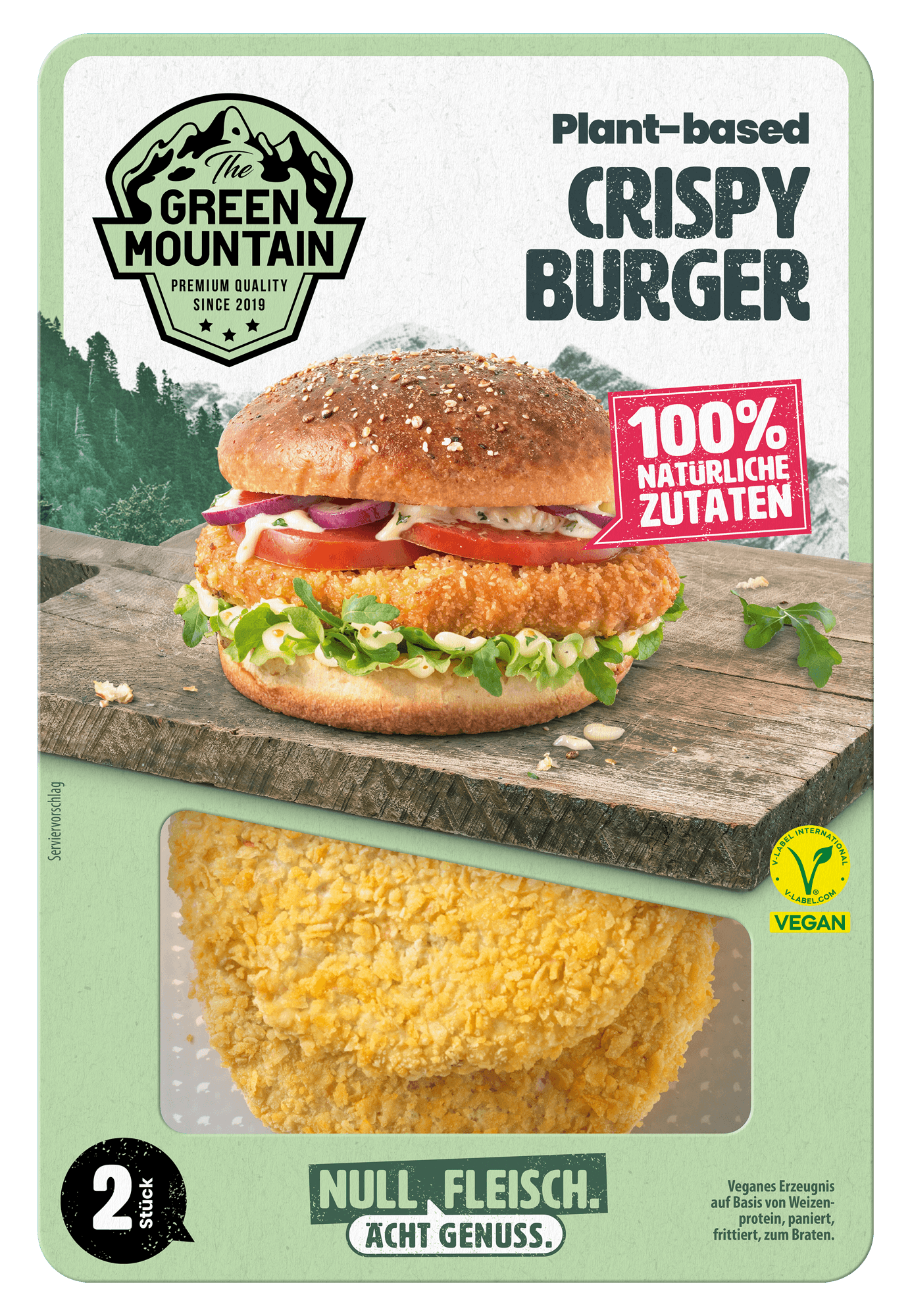 Packshot TGM Crispy Burger