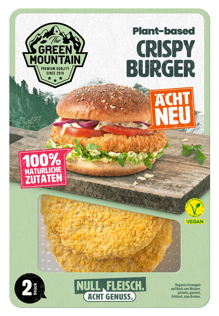 Crispy Vegan Burger